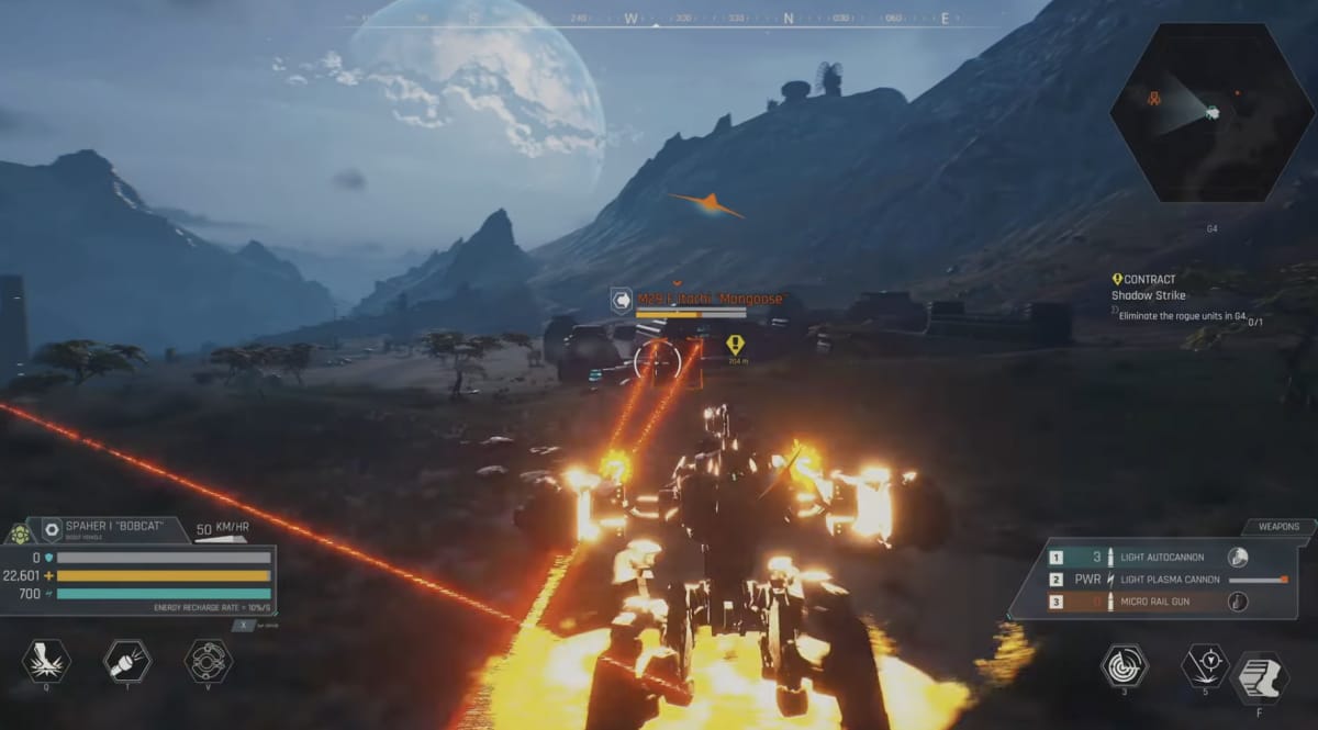 Screenshot of "MetalCore" gameplay. Image: YouTube.